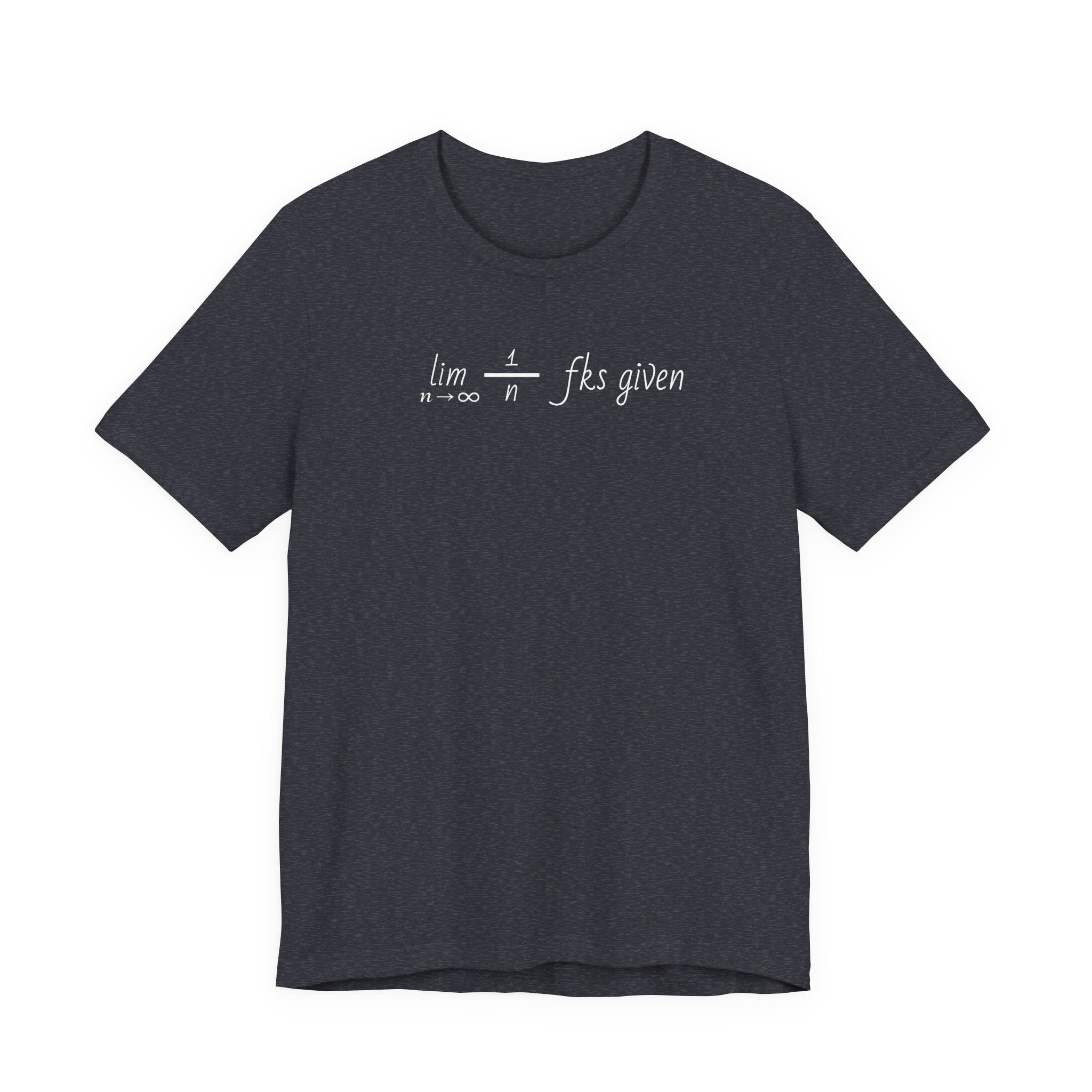 "Zero Fks Given" Limit Equation T-Shirt | Shirts for bad*ss nerds