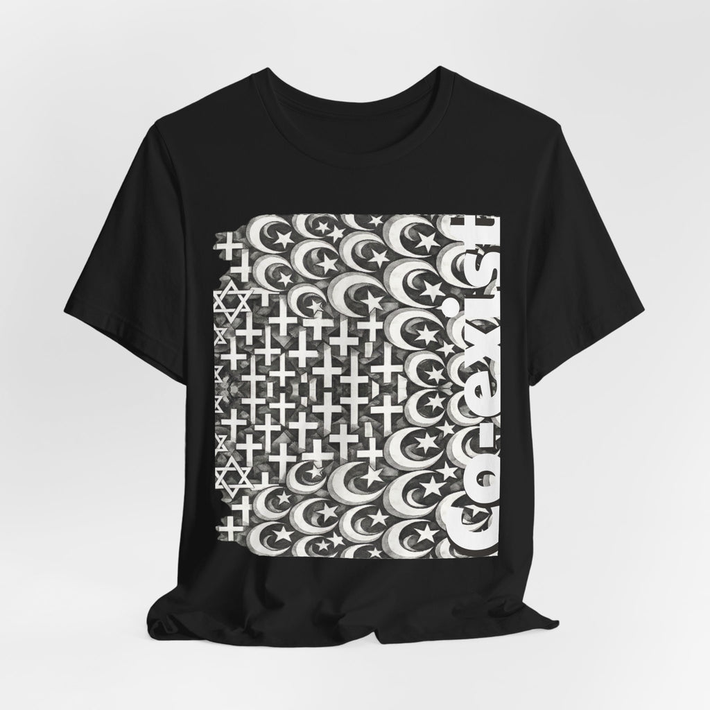 Wear Peace: Coexist Religious Tolerance & Diversity Tee