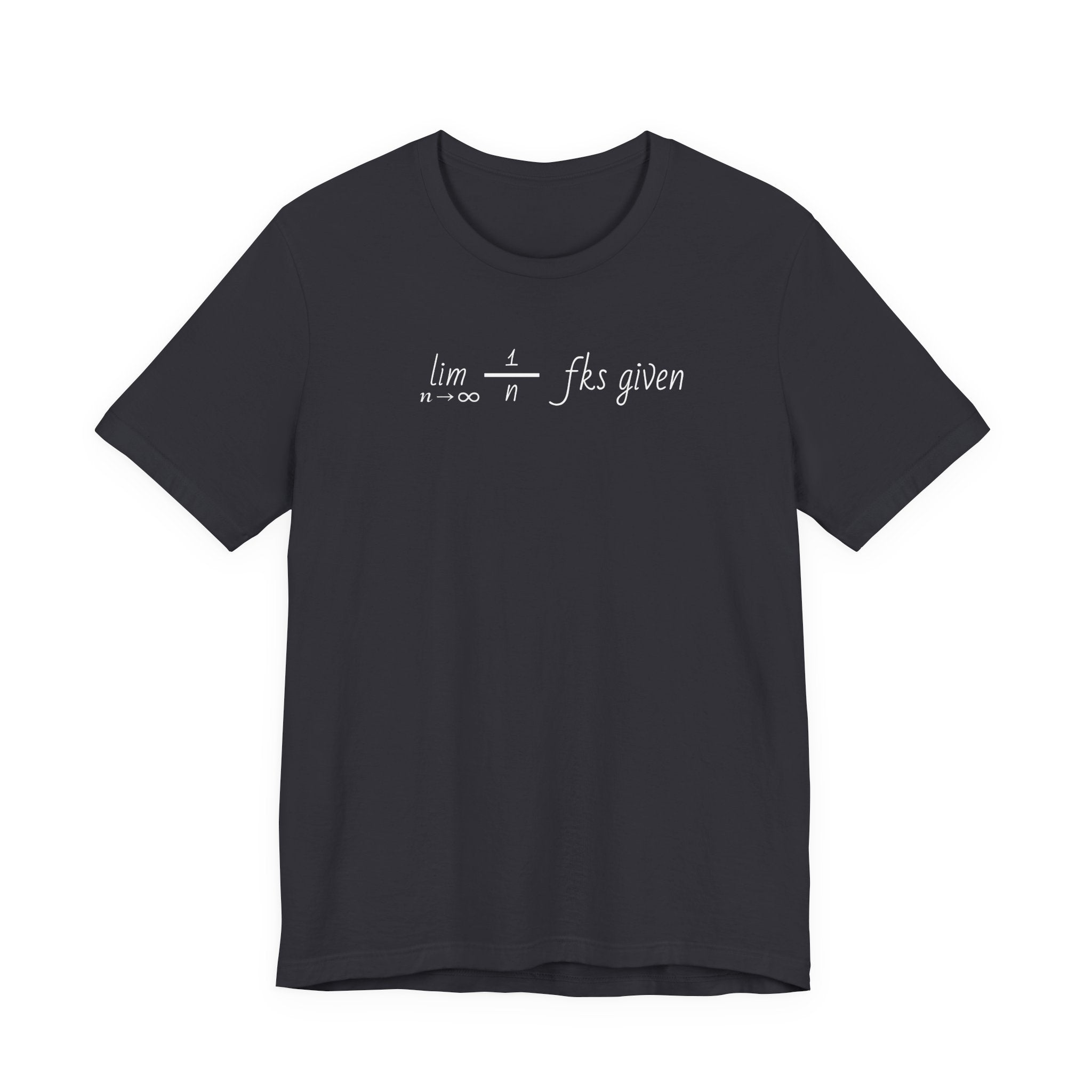 "Zero Fks Given" Limit Equation T-Shirt | Shirts for bad*ss nerds