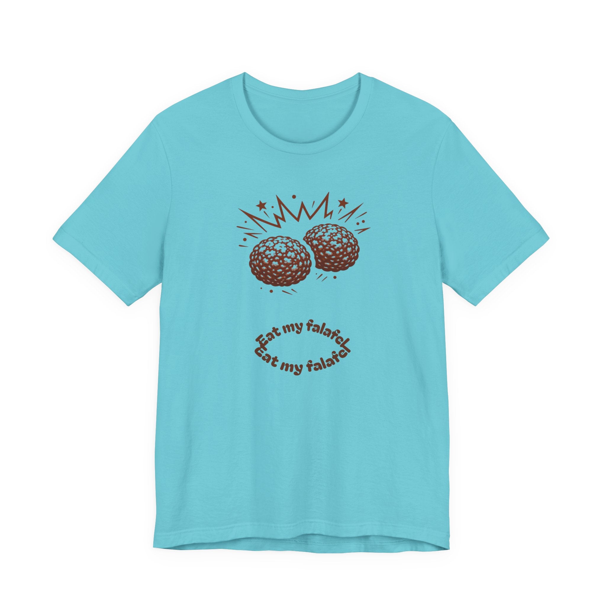 Eat My Falafel Graphic Tee | Sarcastic Middle Eastern Food Shirt | Edgy Humor