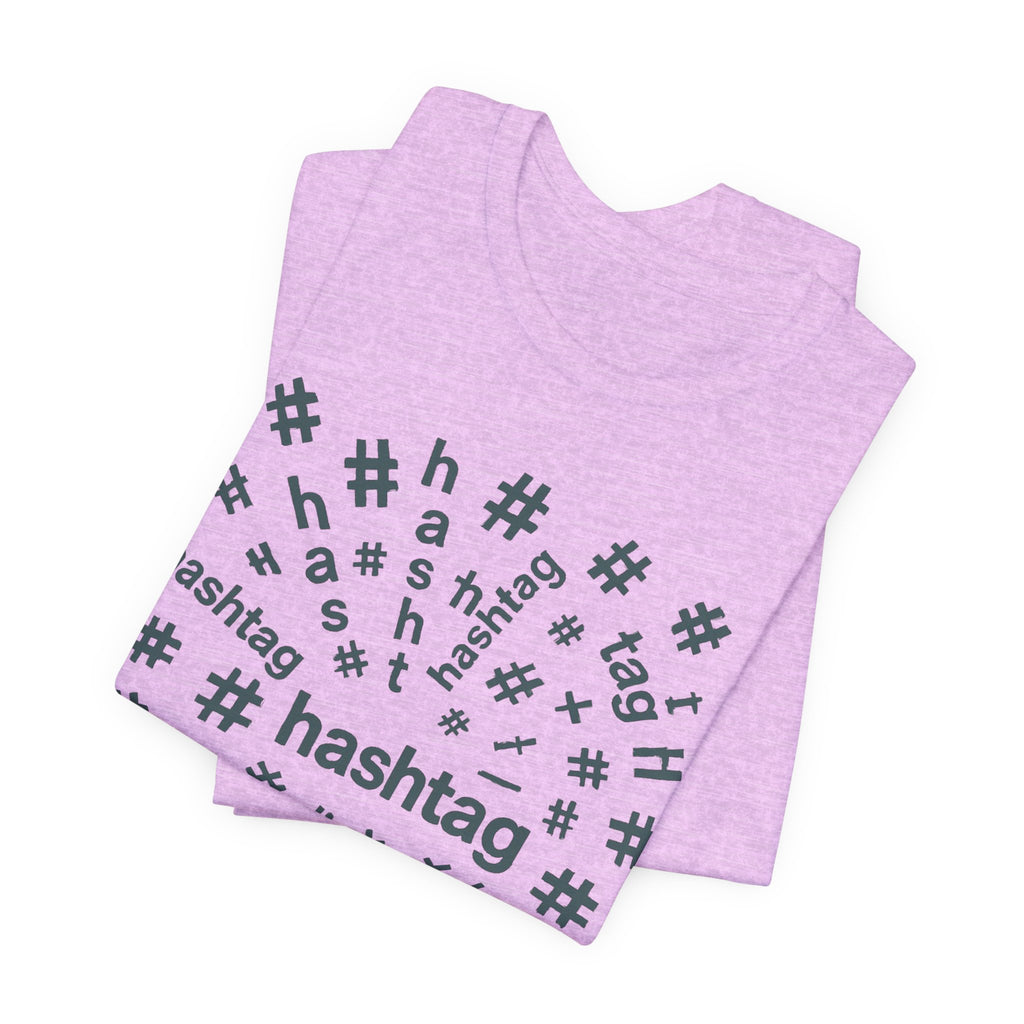 #hashtag tee shirt