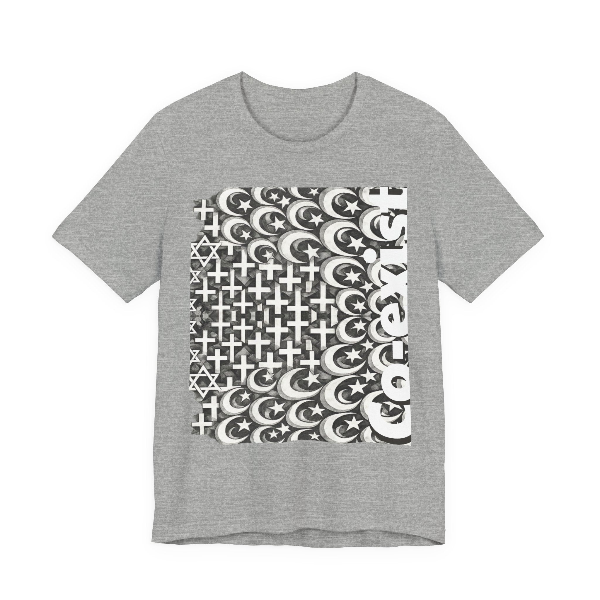 Wear Peace: Coexist Religious Tolerance & Diversity Tee