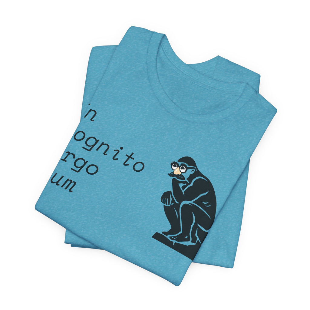 In Cognito Ergo Sum – Minimalist Philosophy T-Shirt