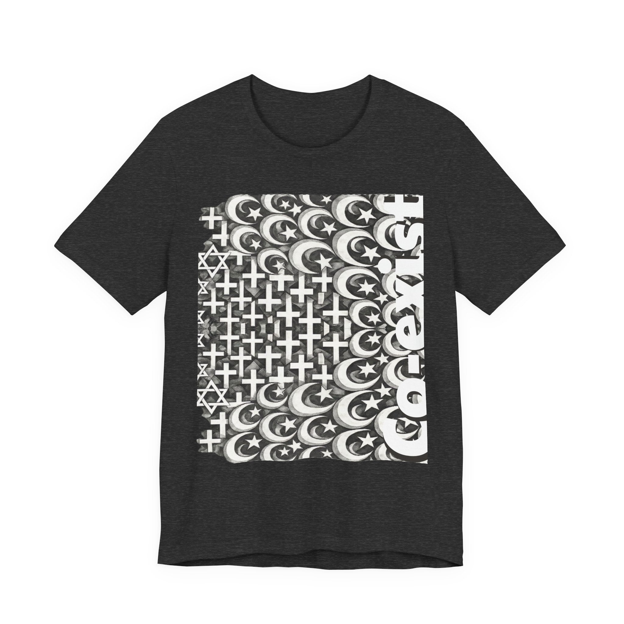 Wear Peace: Coexist Religious Tolerance & Diversity Tee