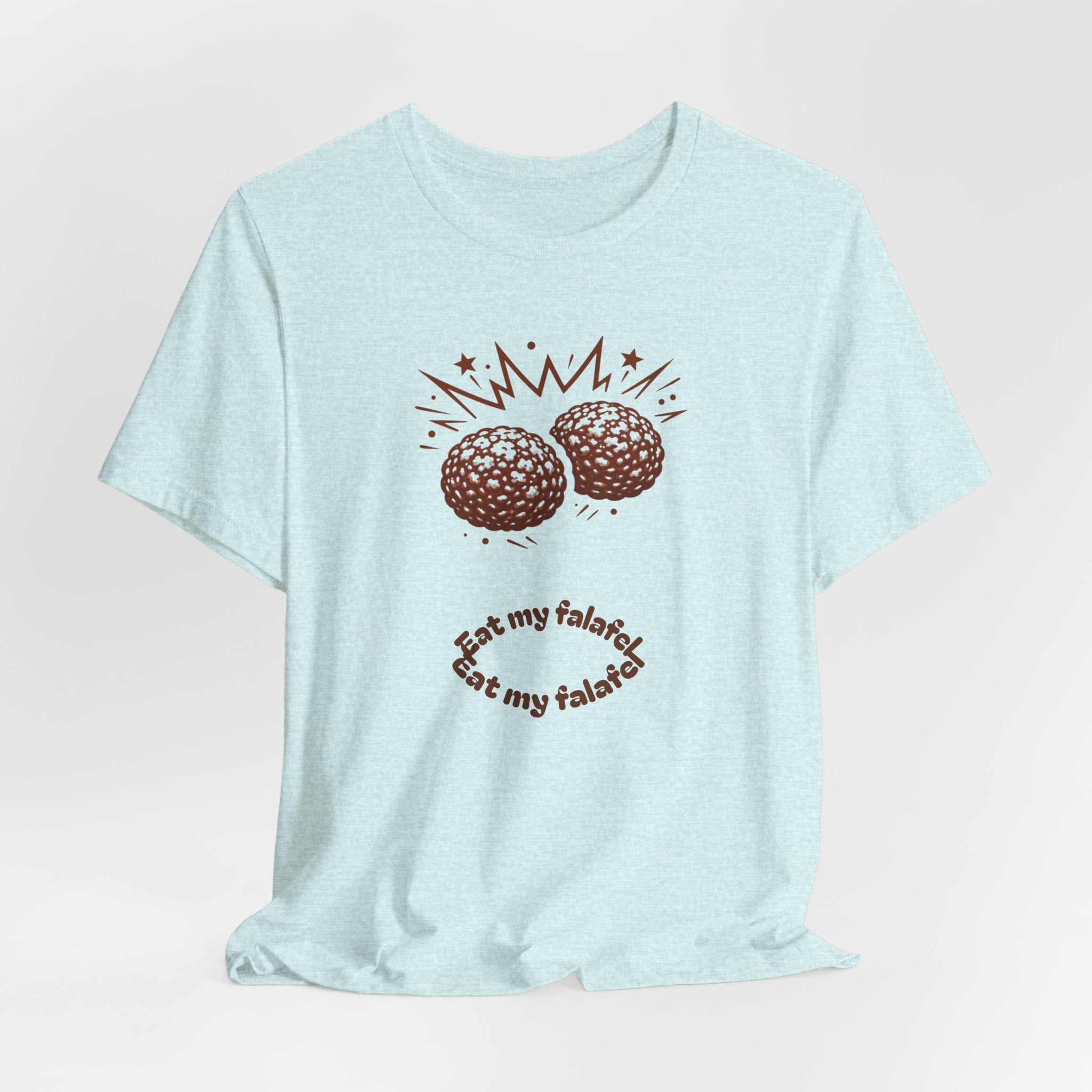 Eat My Falafel Graphic Tee | Sarcastic Middle Eastern Food Shirt | Edgy Humor