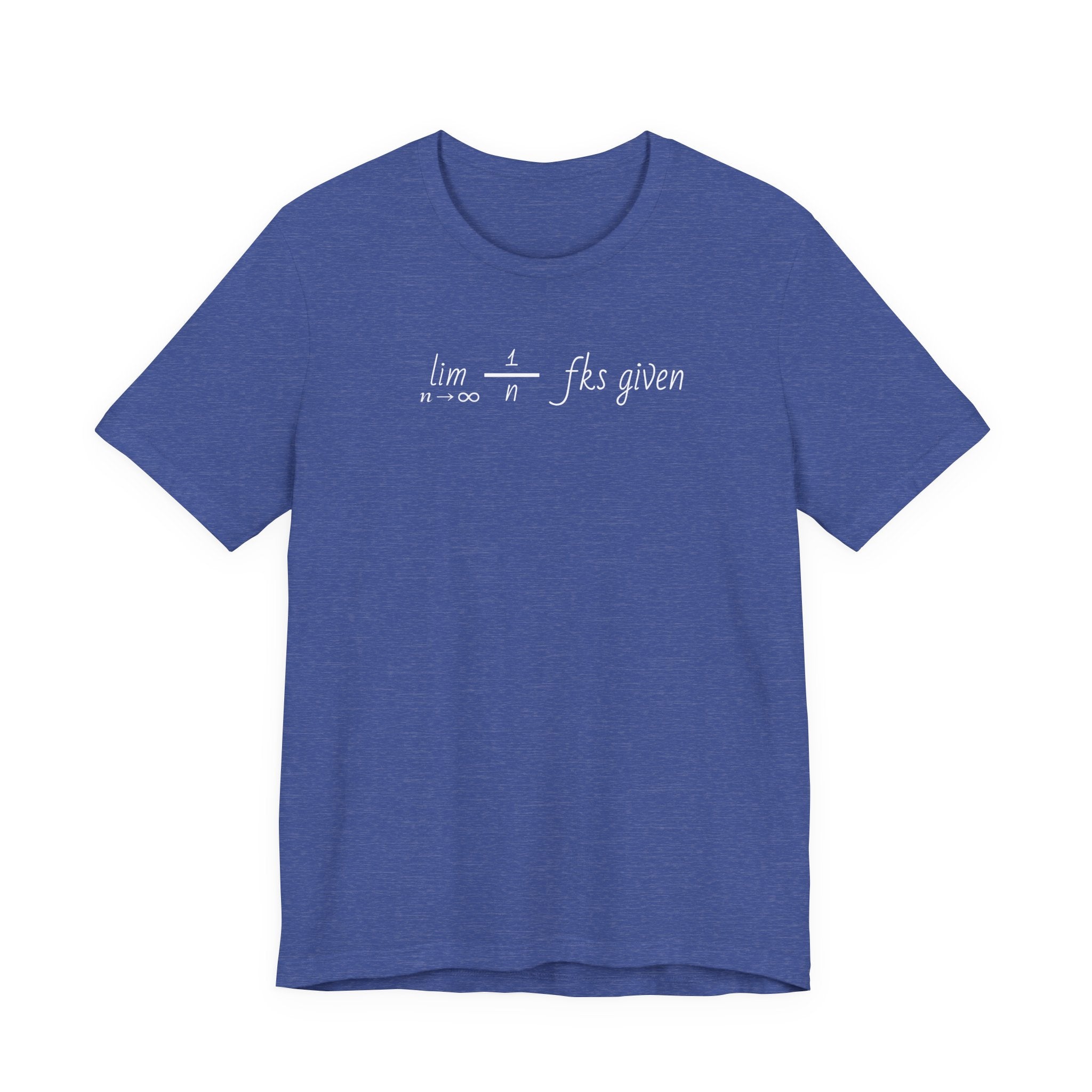 "Zero Fks Given" Limit Equation T-Shirt | Shirts for bad*ss nerds