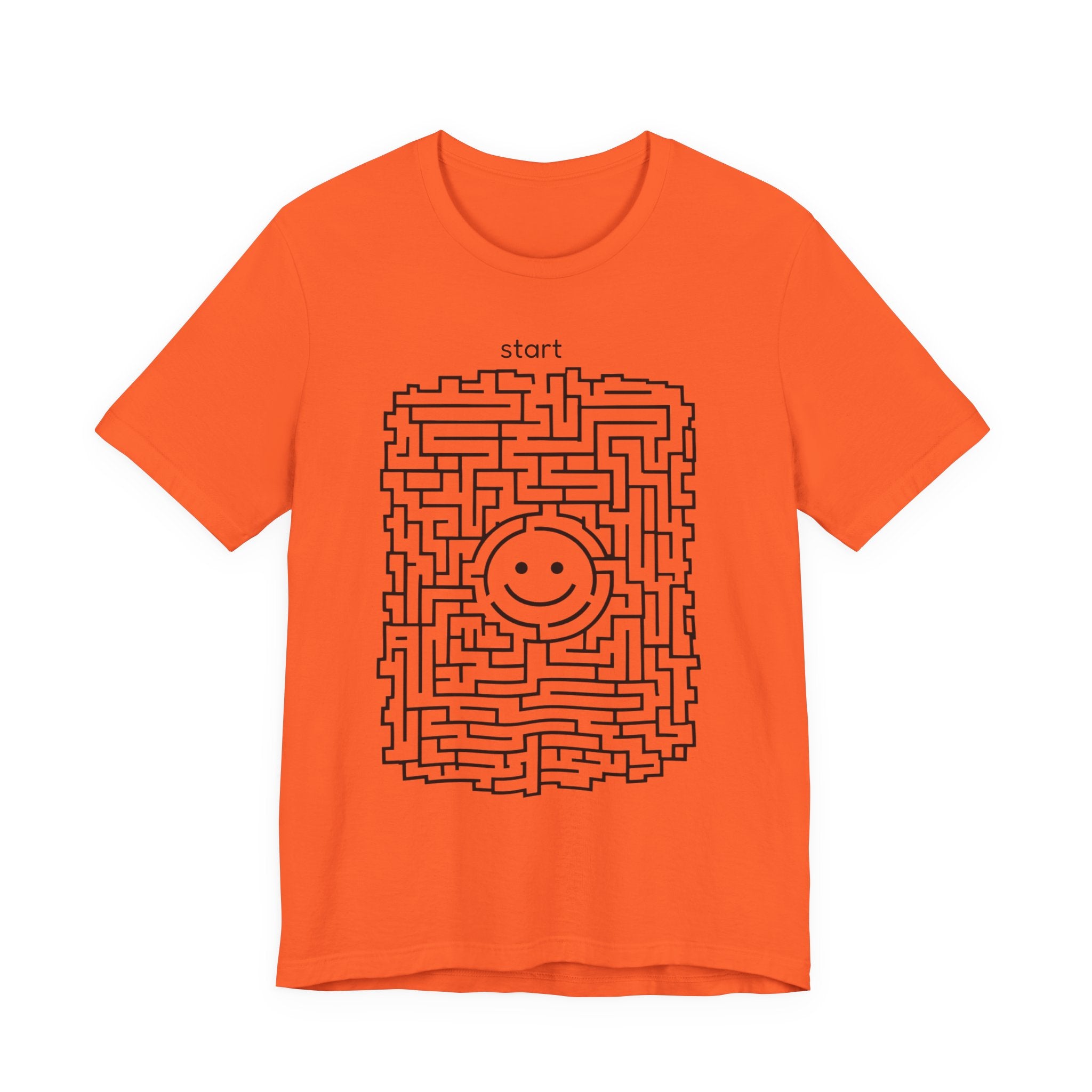 The "Pursuit of Happiness" Unsolvable Maze Tee | Funny Nihilist Graphic Shirt