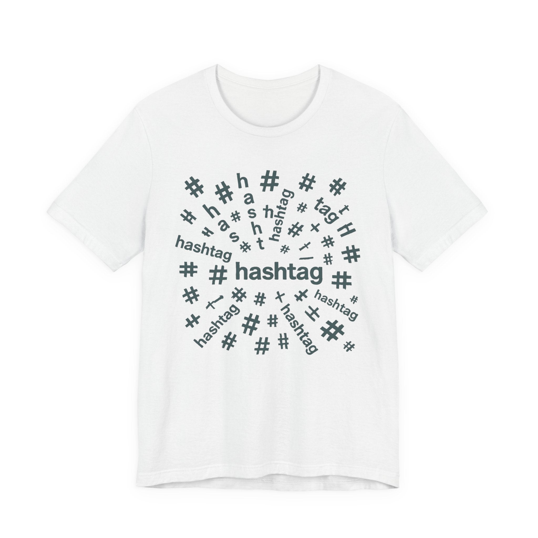 #hashtag tee shirt