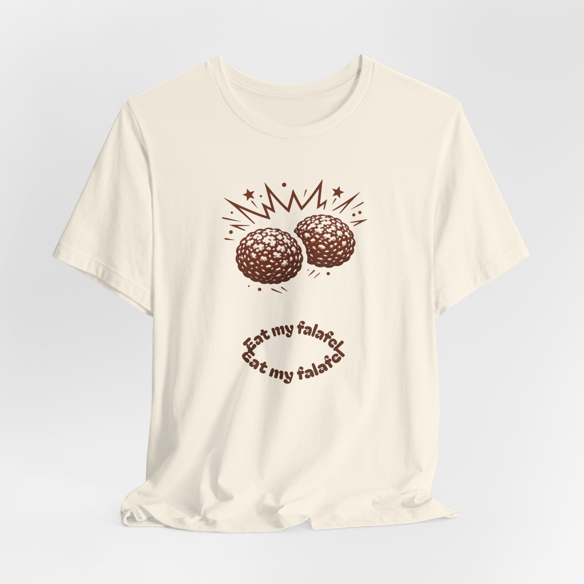 Eat My Falafel Graphic Tee | Sarcastic Middle Eastern Food Shirt | Edgy Humor