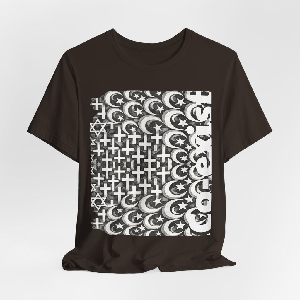 Wear Peace: Coexist Religious Tolerance & Diversity Tee
