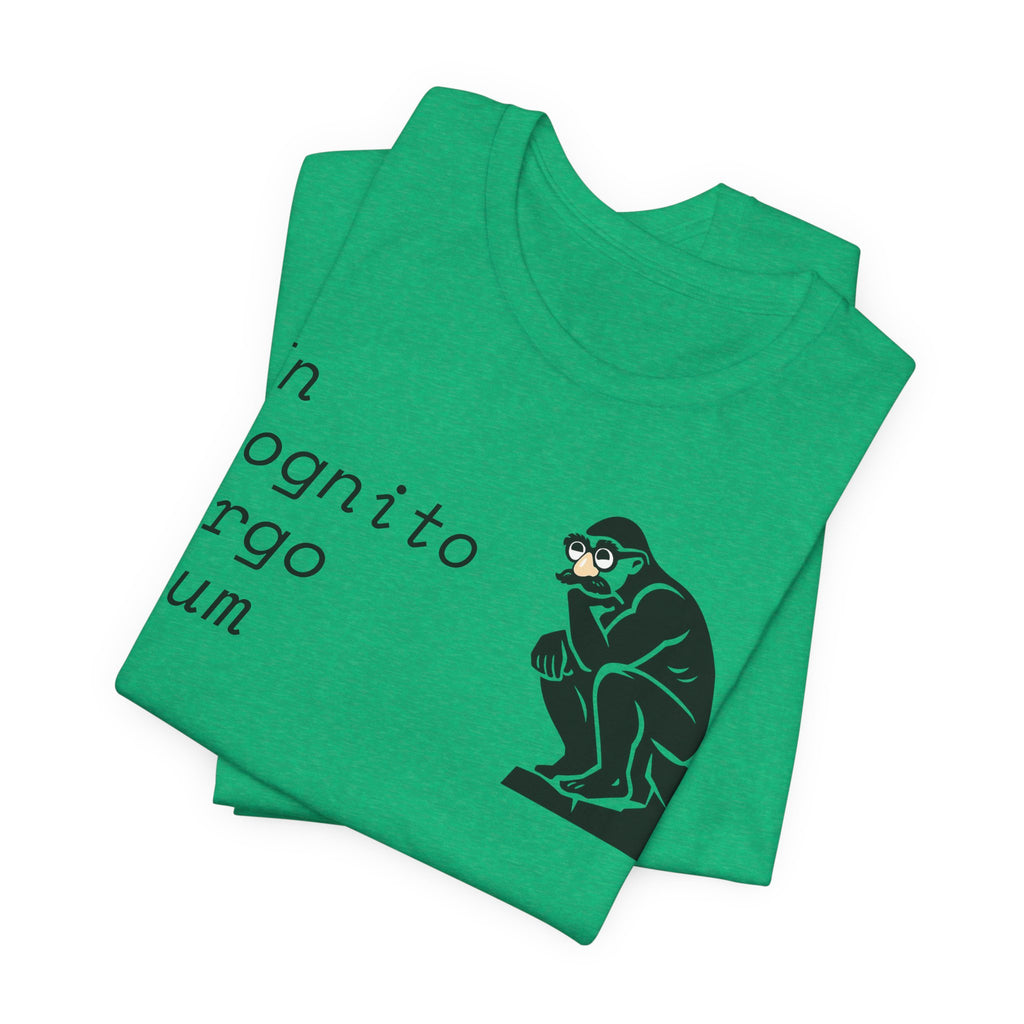 In Cognito Ergo Sum – Minimalist Philosophy T-Shirt