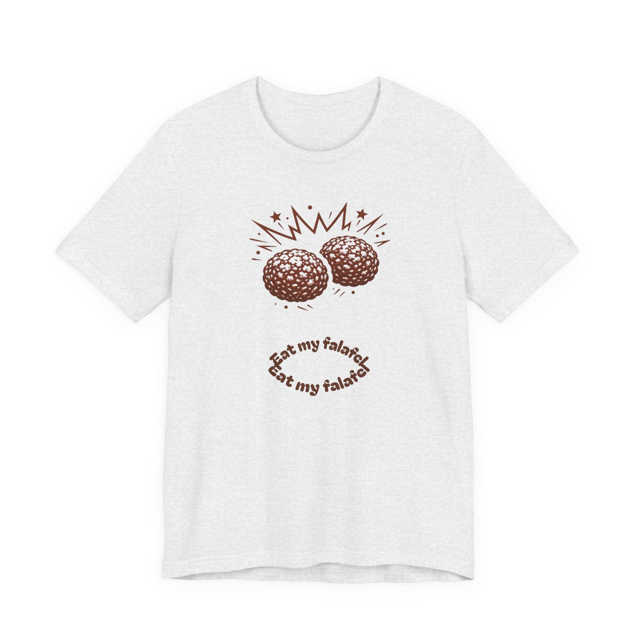 Eat My Falafel Graphic Tee | Sarcastic Middle Eastern Food Shirt | Edgy Humor