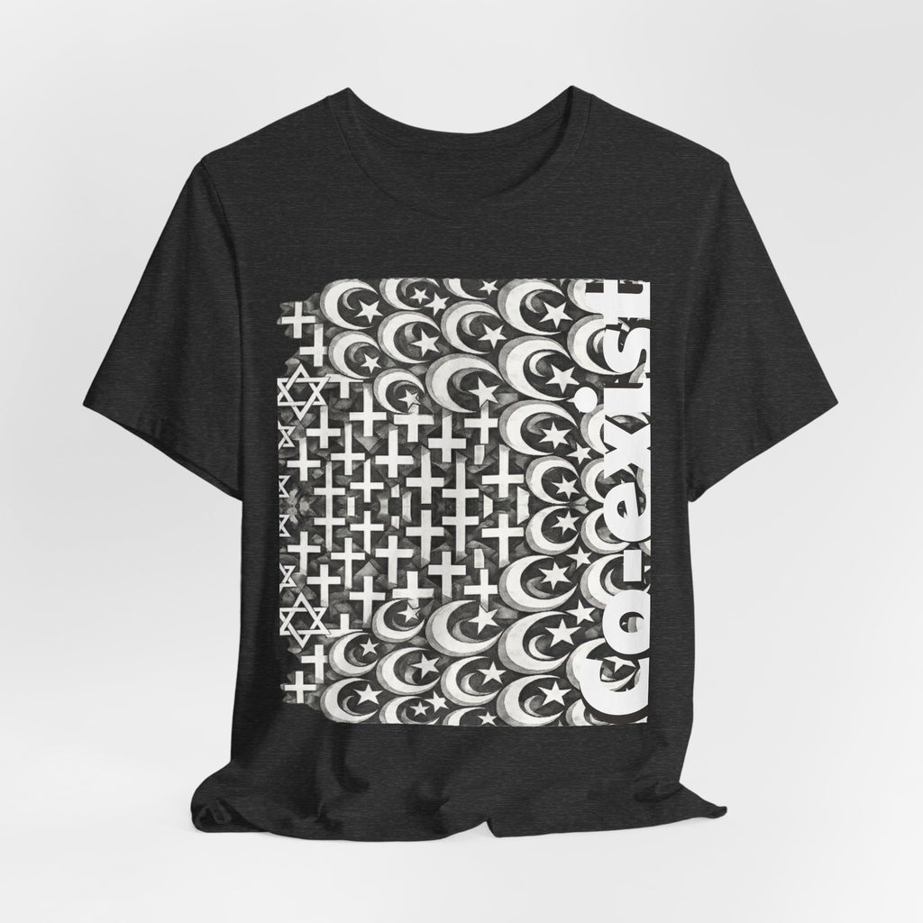 Wear Peace: Coexist Religious Tolerance & Diversity Tee