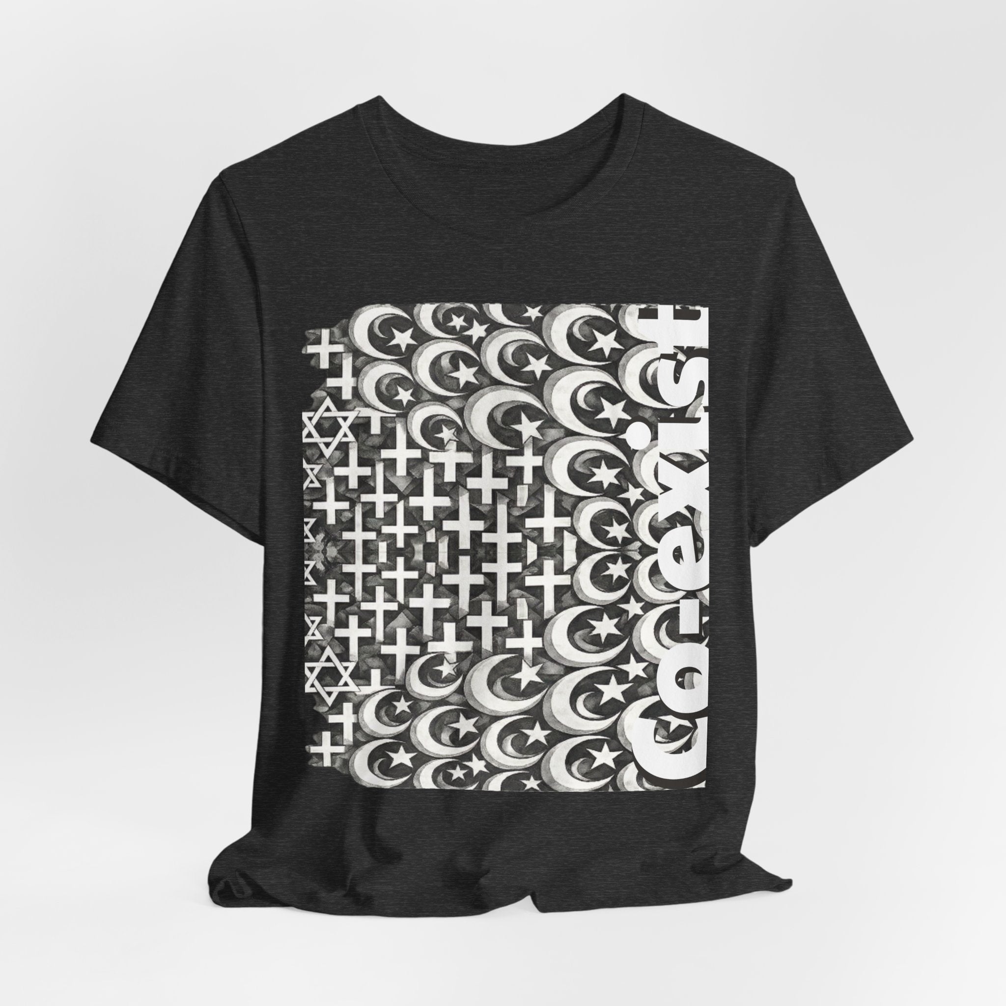 Wear Peace: Coexist Religious Tolerance & Diversity Tee