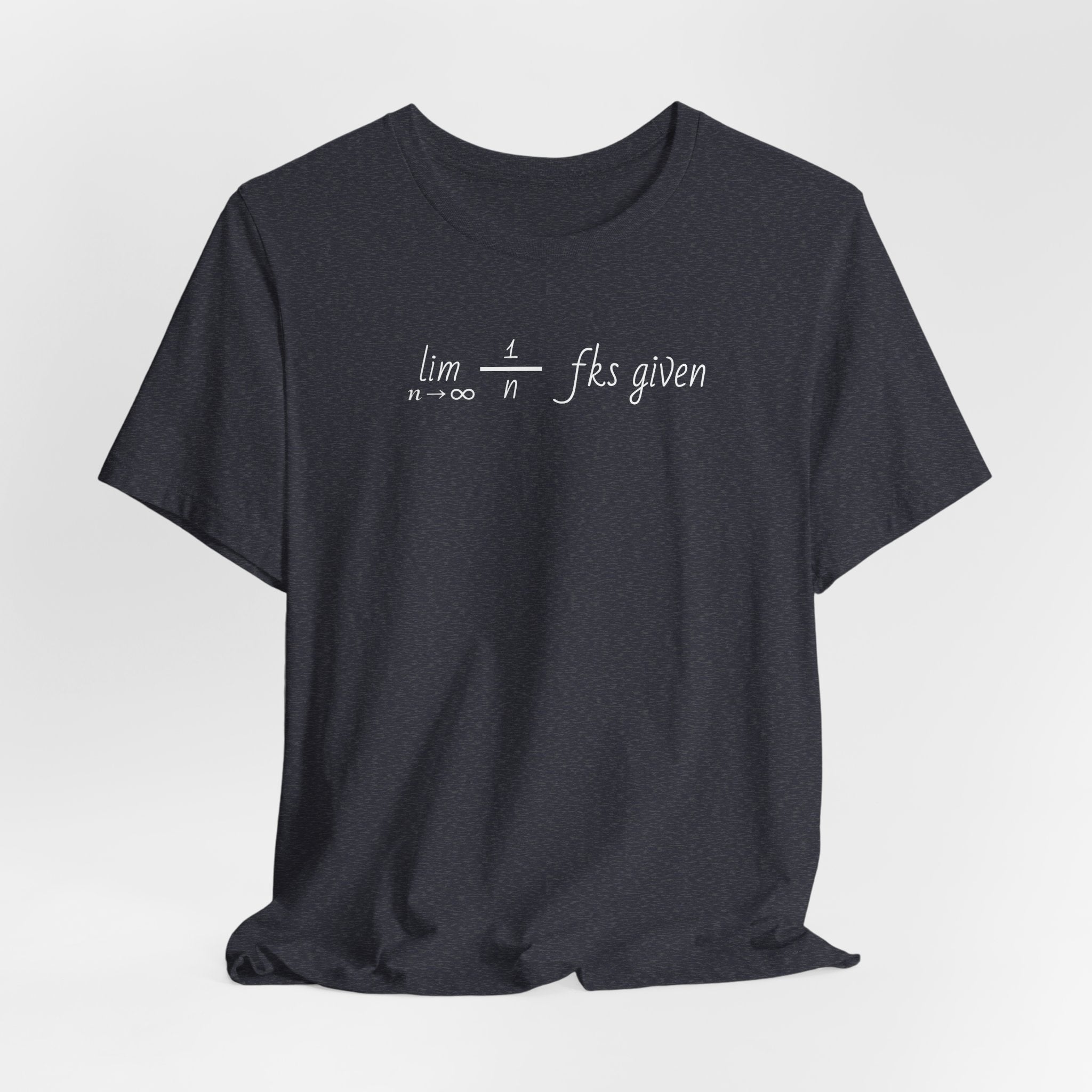 "Zero Fks Given" Limit Equation T-Shirt | Shirts for bad*ss nerds