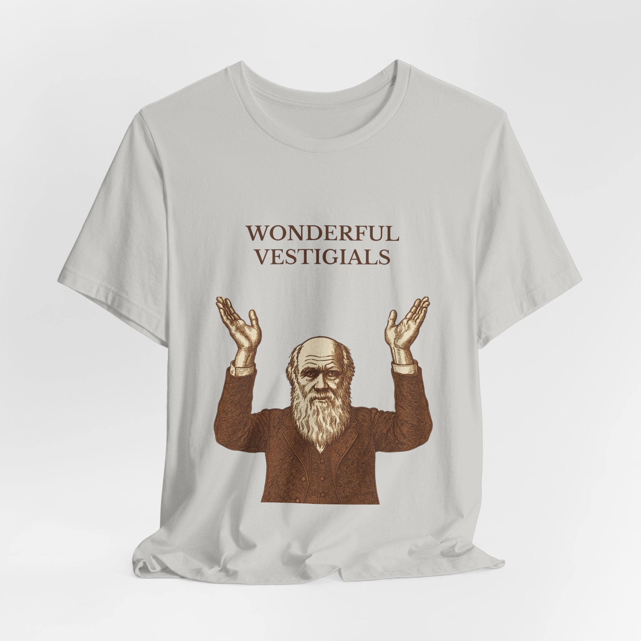 Wonderful Vestigials – Vintage Style Darwin Science Tee