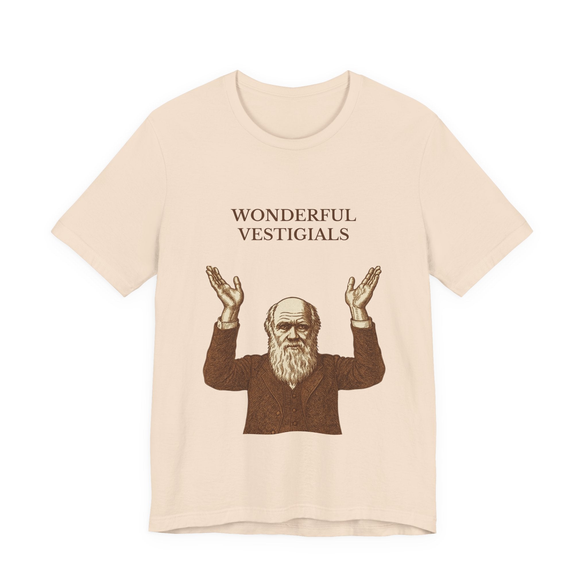 Wonderful Vestigials – Vintage Style Darwin Science Tee