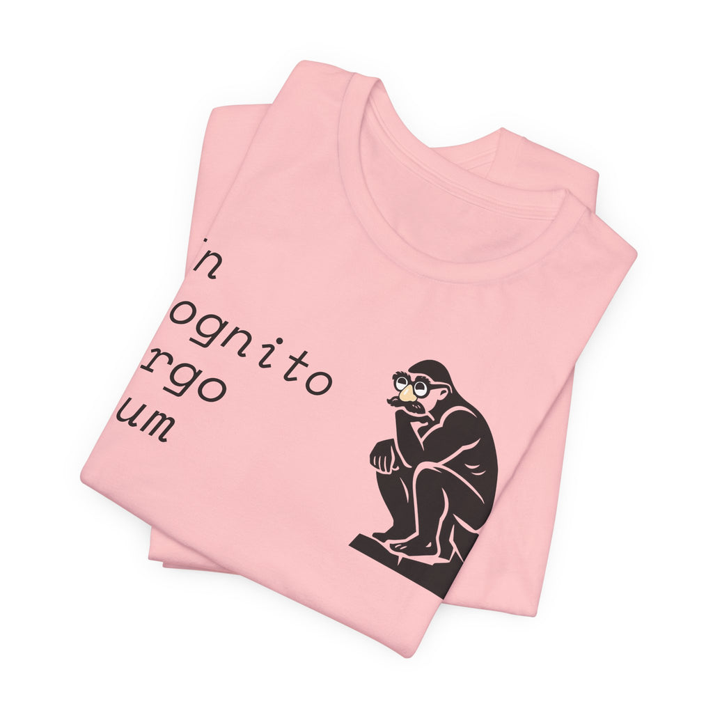 In Cognito Ergo Sum – Minimalist Philosophy T-Shirt