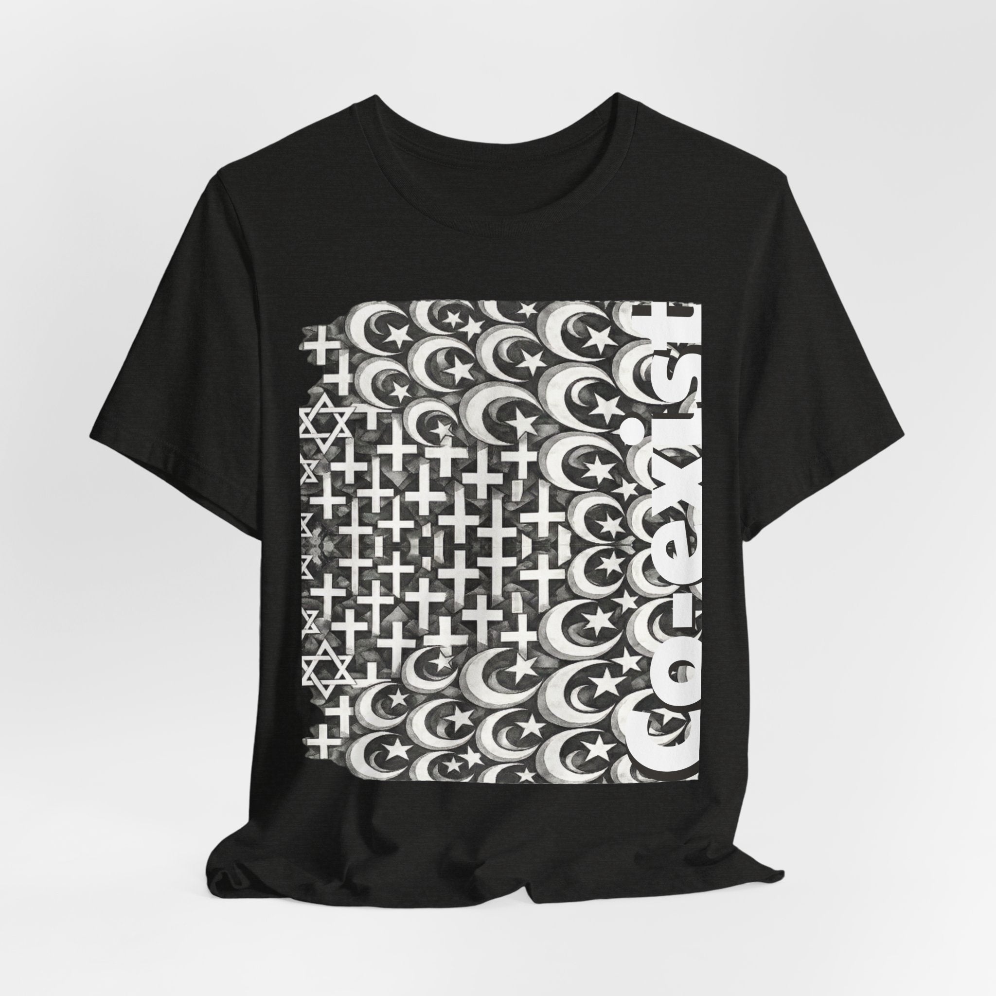 Wear Peace: Coexist Religious Tolerance & Diversity Tee