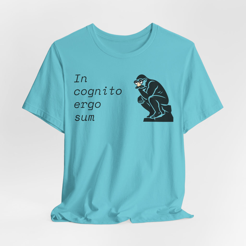 In Cognito Ergo Sum – Minimalist Philosophy T-Shirt