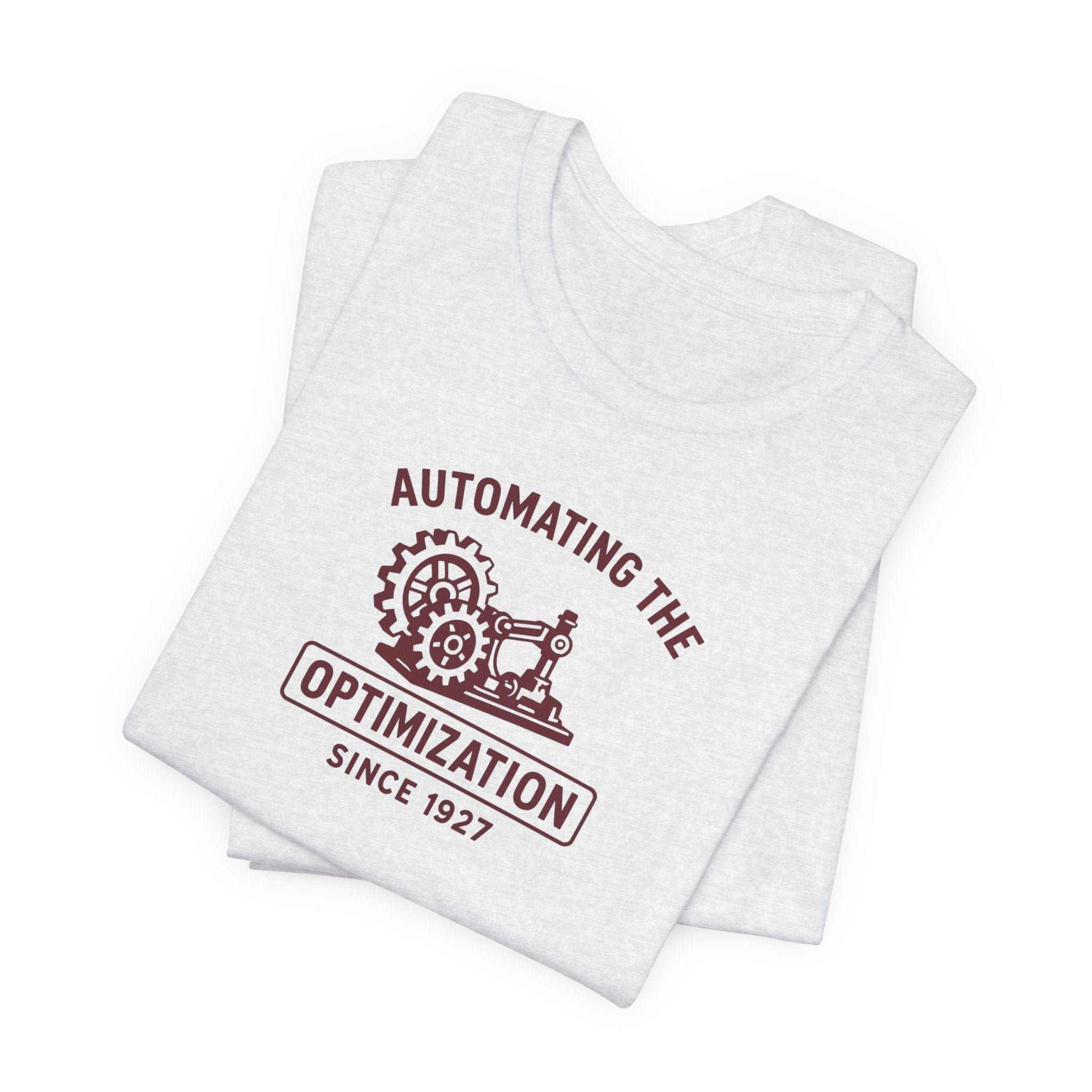 Automating the Optimization T-Shirt | Vintage Industrial Engineering Tee | Retro Tech Humor