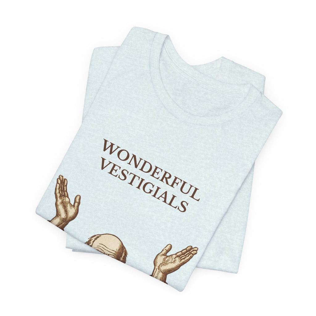 Wonderful Vestigials – Vintage Style Darwin Science Tee