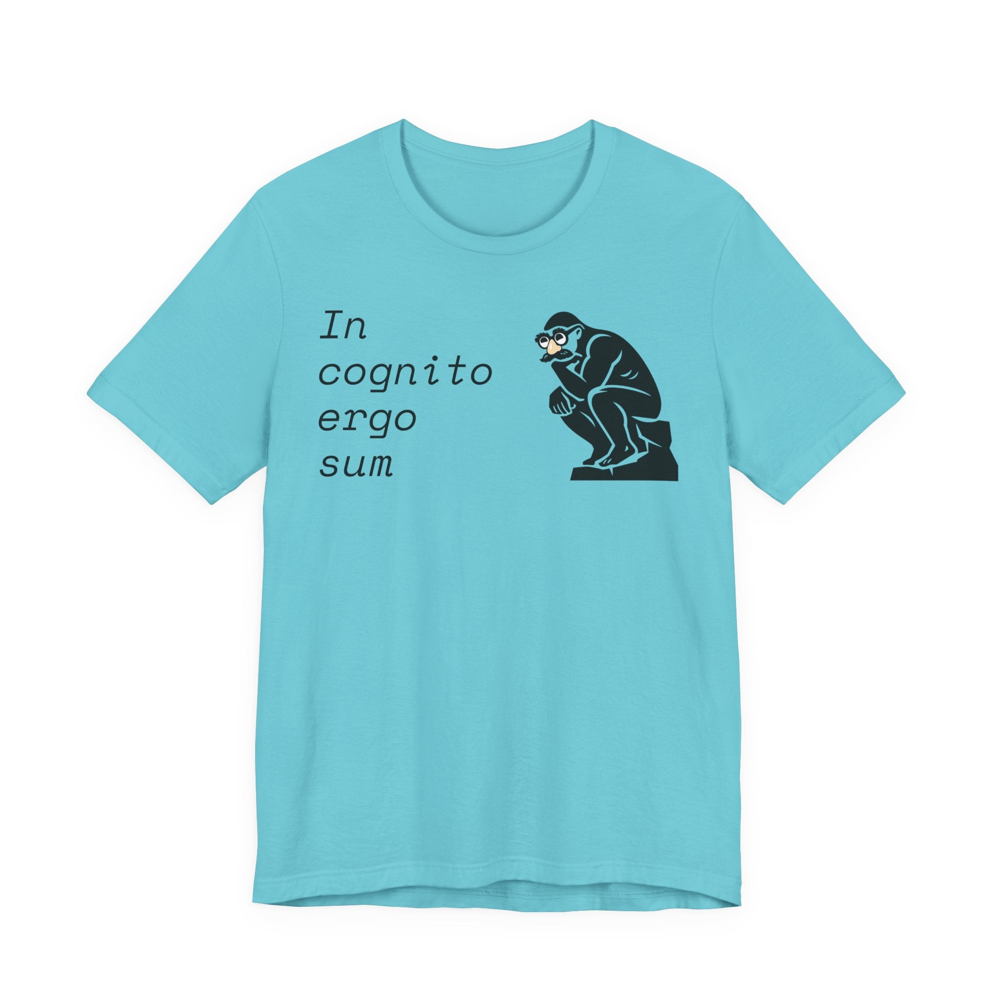 In Cognito Ergo Sum – Minimalist Philosophy T-Shirt