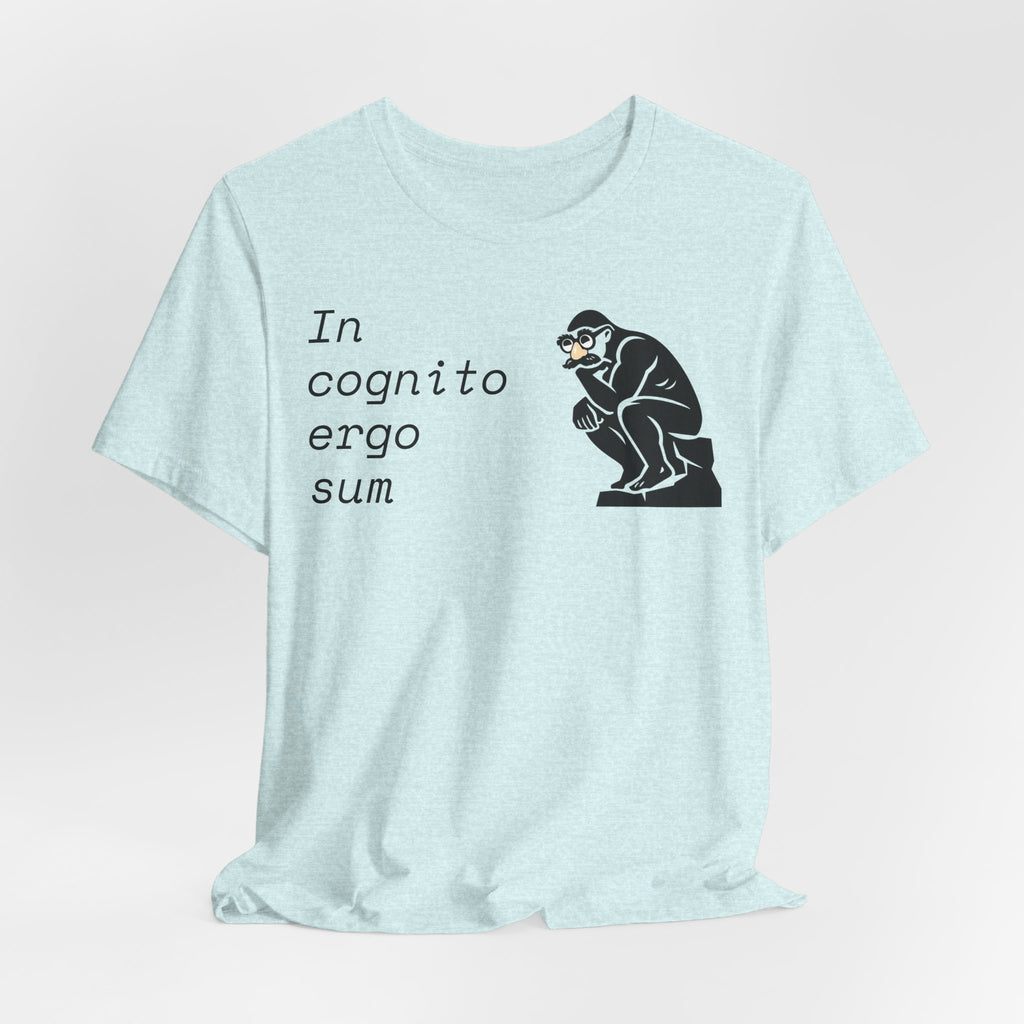 In Cognito Ergo Sum – Minimalist Philosophy T-Shirt