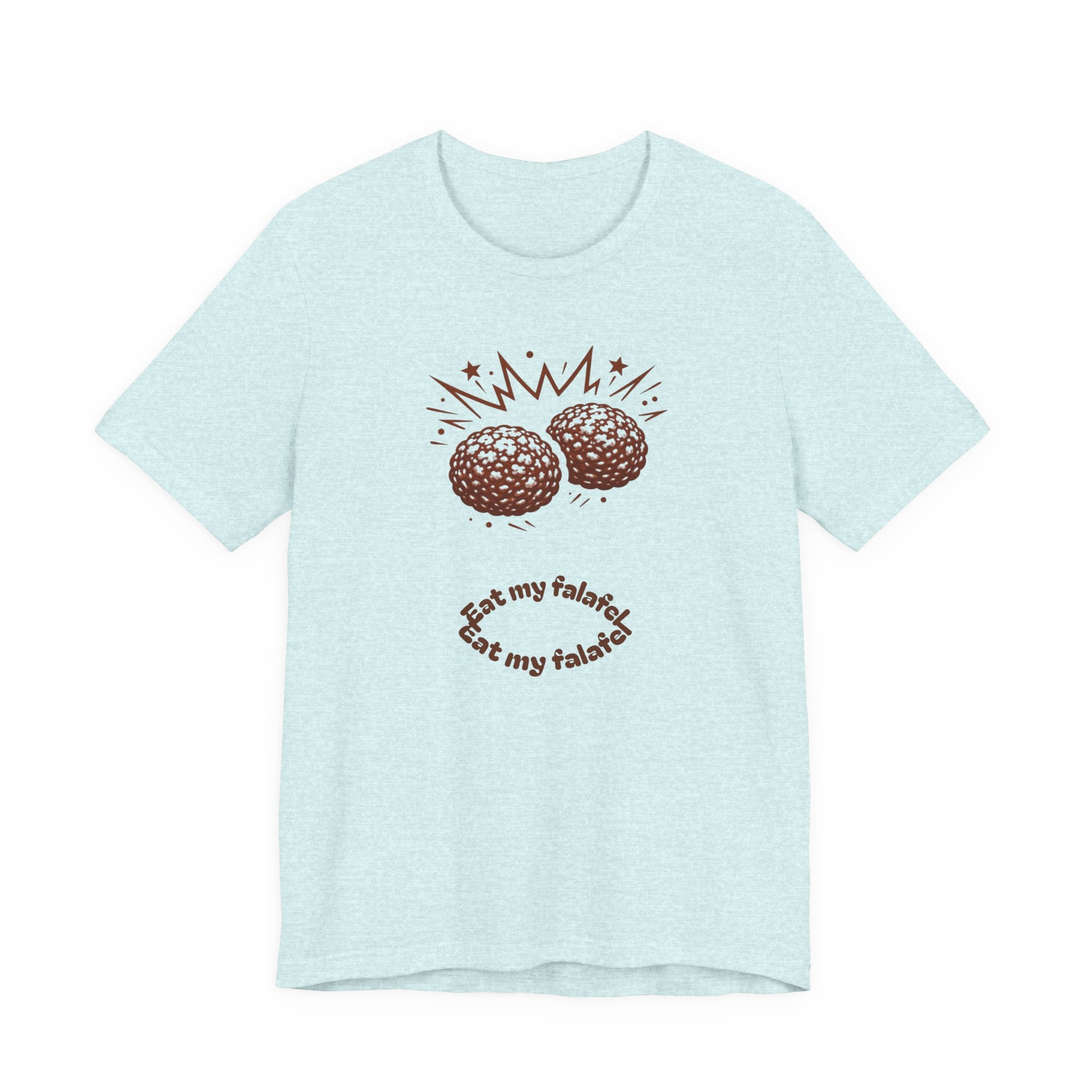 Eat My Falafel Graphic Tee | Sarcastic Middle Eastern Food Shirt | Edgy Humor