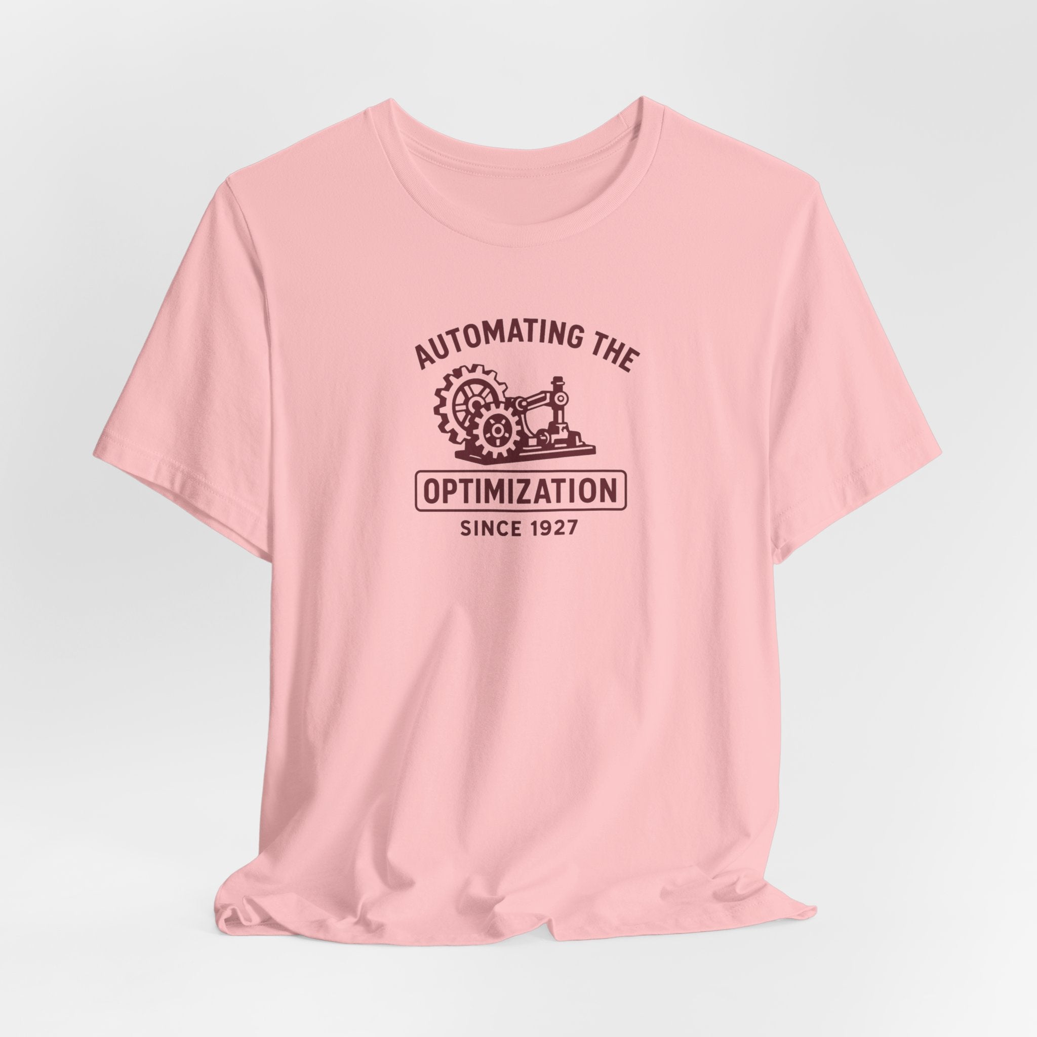 Automating the Optimization T-Shirt | Vintage Industrial Engineering Tee | Retro Tech Humor