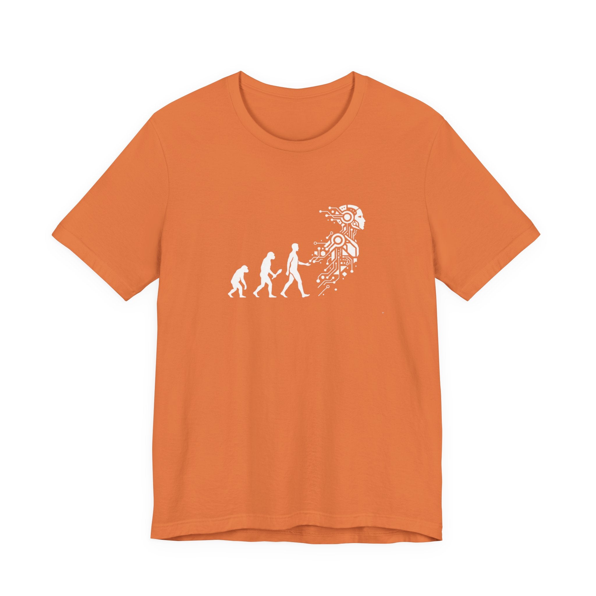 AI Evolution T-Shirt — From Ape to Algorithm