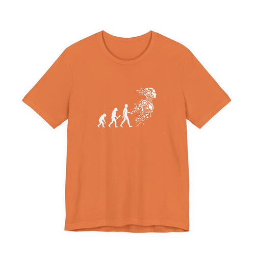AI Evolution T-Shirt — From Ape to Algorithm
