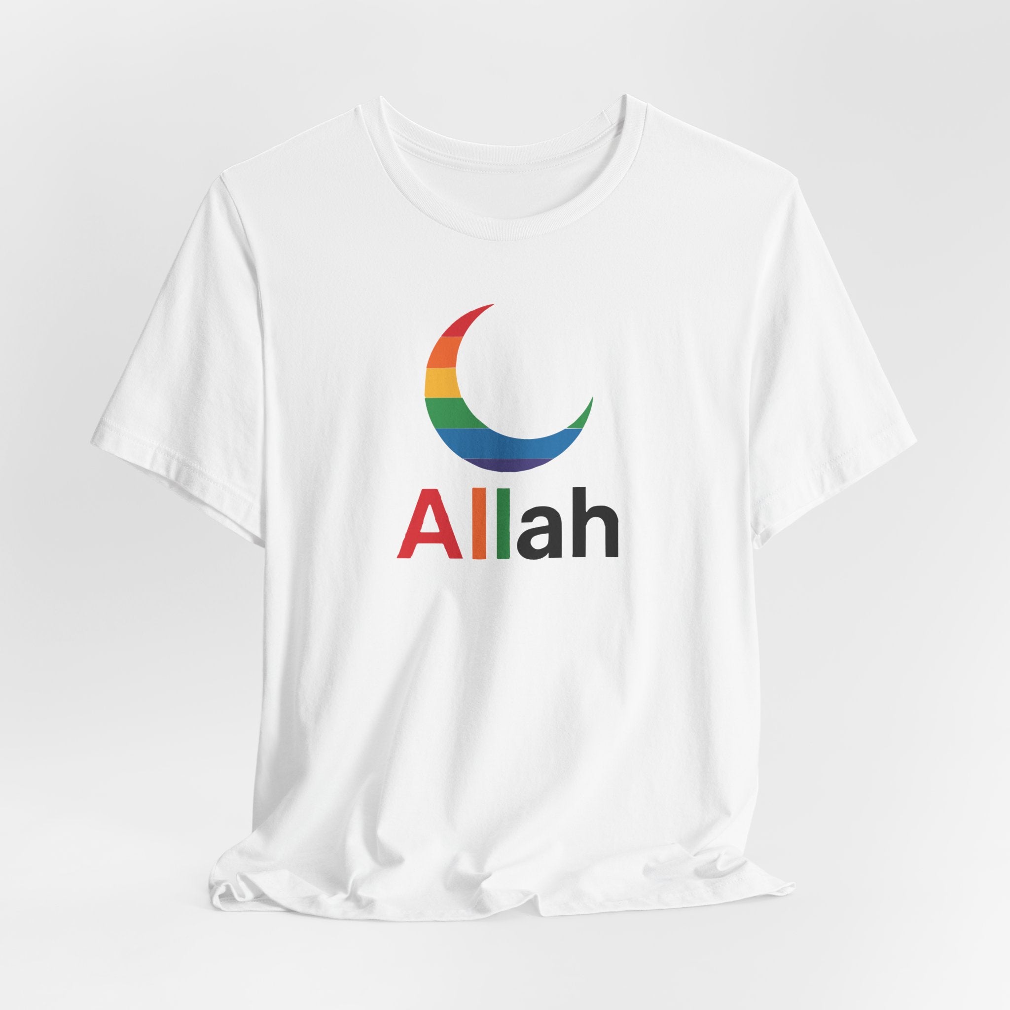 Allah Loves Pride Tee — Celebrating the Beautiful Diversity of Islam