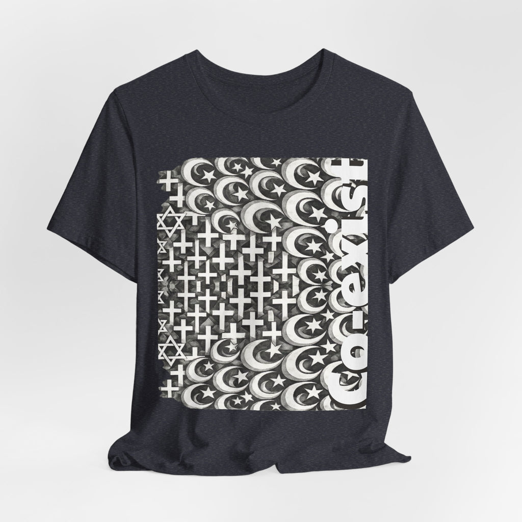 Wear Peace: Coexist Religious Tolerance & Diversity Tee