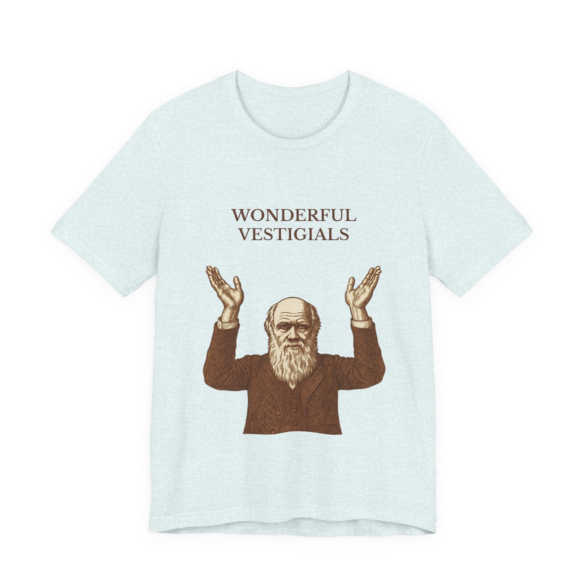 Wonderful Vestigials – Vintage Style Darwin Science Tee