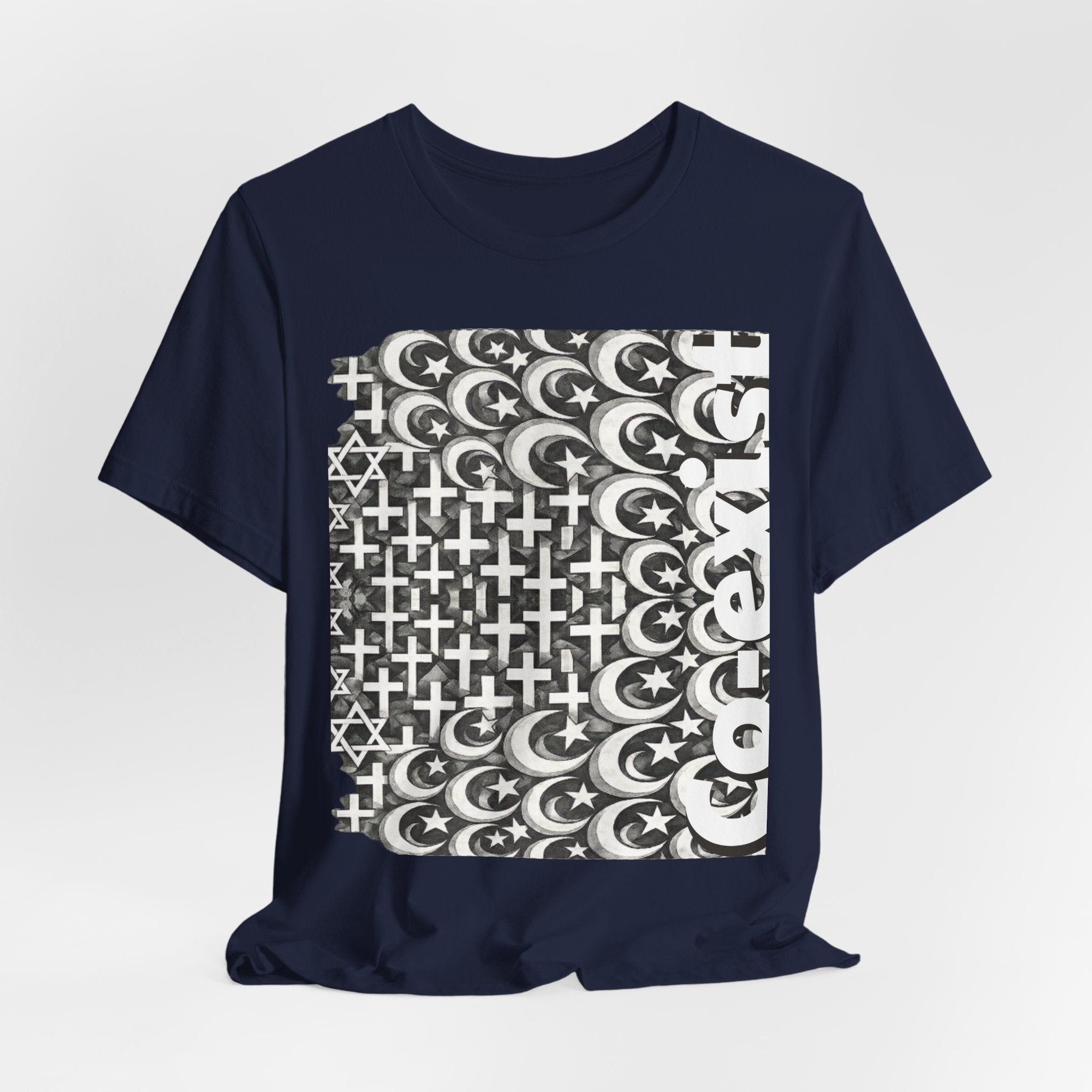 Wear Peace: Coexist Religious Tolerance & Diversity Tee