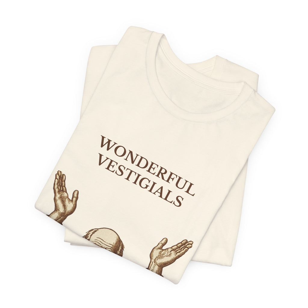 Wonderful Vestigials – Vintage Style Darwin Science Tee