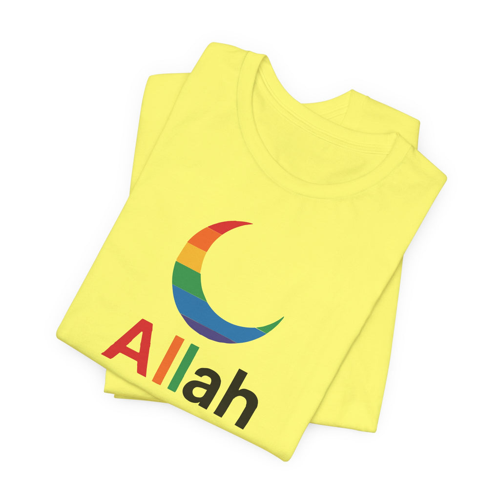 Allah Loves Pride Tee — Celebrating the Beautiful Diversity of Islam