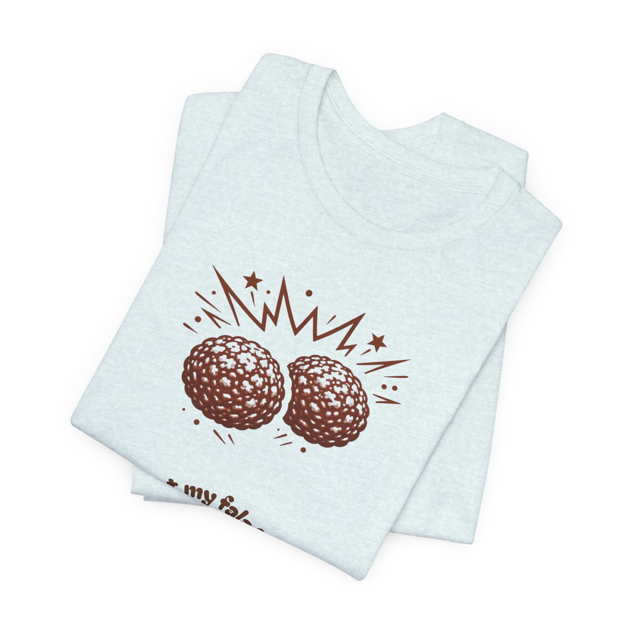 Eat My Falafel Graphic Tee | Sarcastic Middle Eastern Food Shirt | Edgy Humor