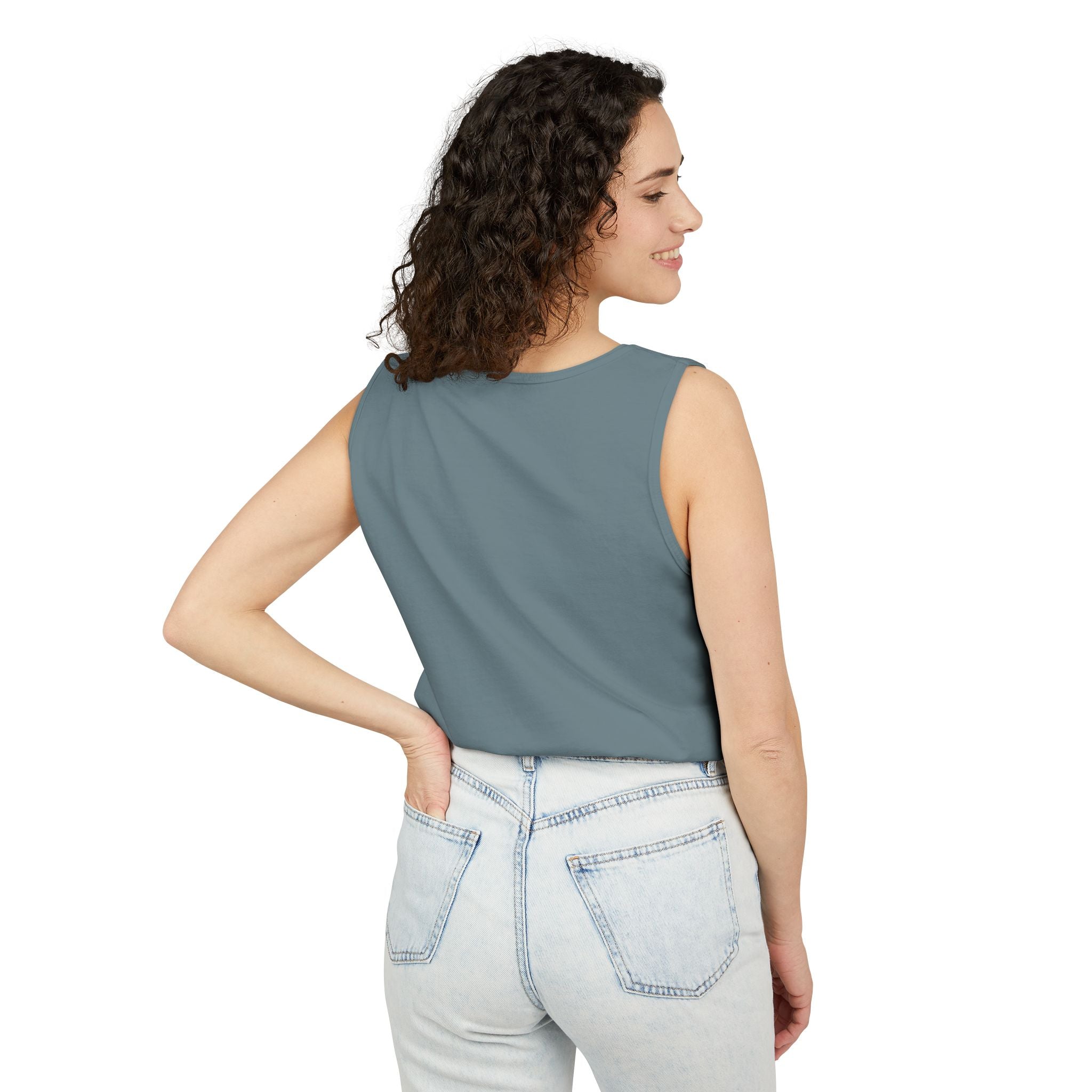 Pascal: One Armed Bandit Nun Tank Top — Retro Philosophy Slot Machine Graphic