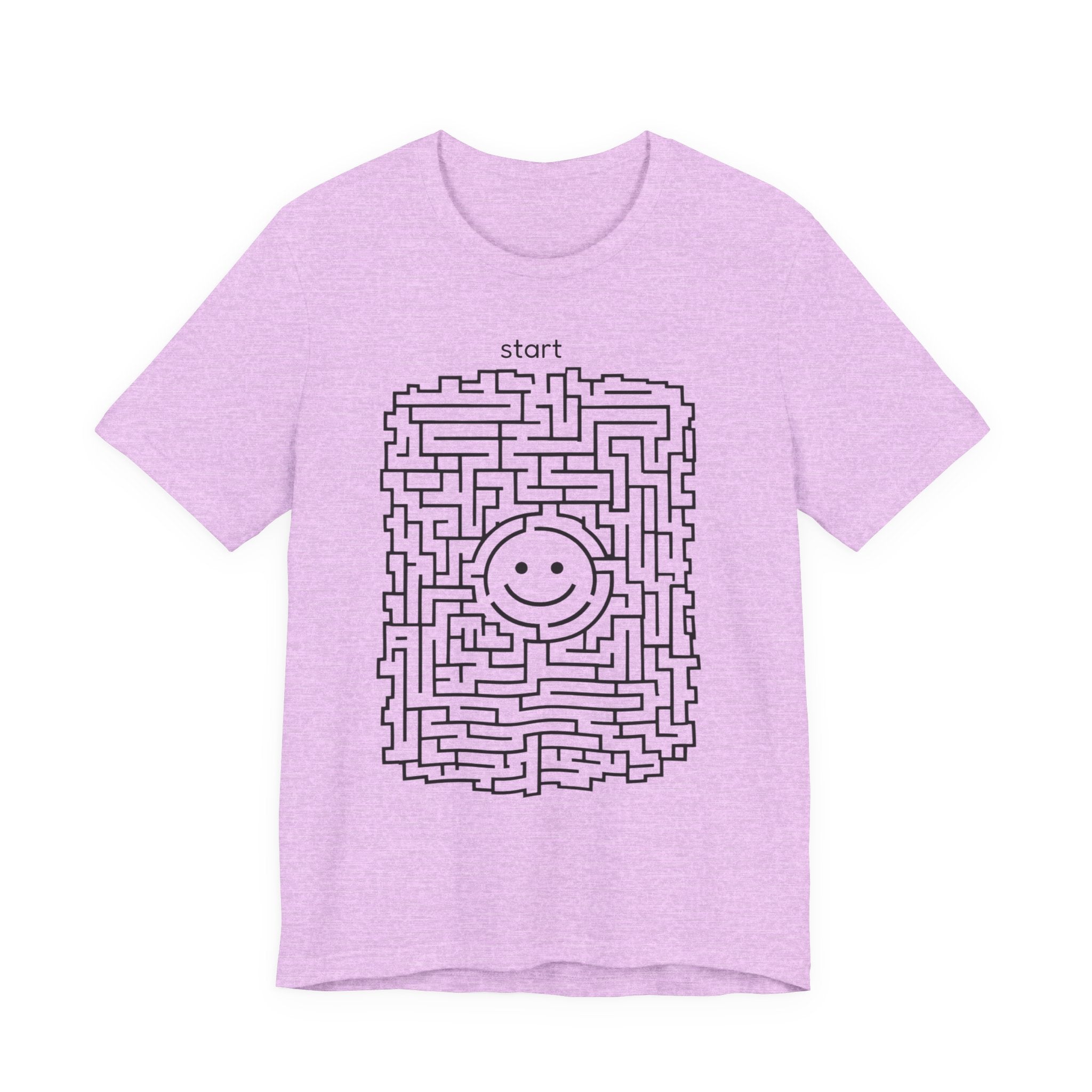 The "Pursuit of Happiness" Unsolvable Maze Tee | Funny Nihilist Graphic Shirt