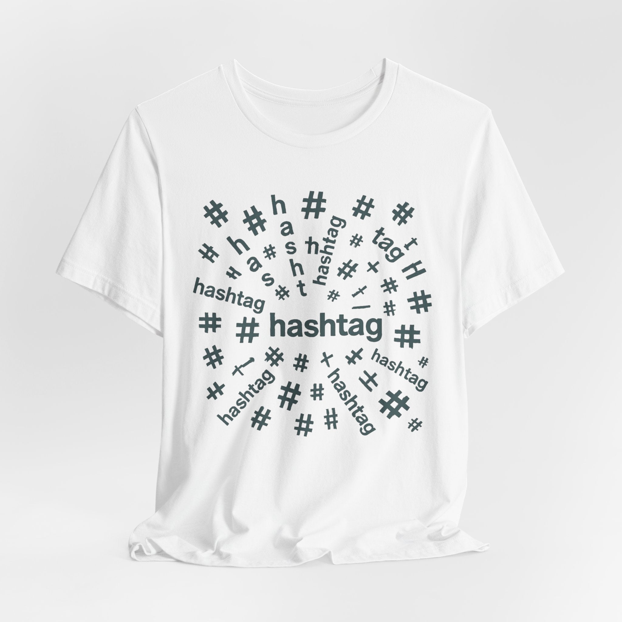 #hashtag tee shirt